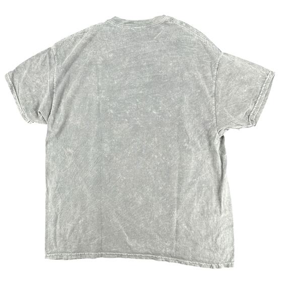 Nirvana Grunge 90s Rock Band Women’s T-Shirt Gray Pink Smiley Face 1X Retro - Picture 2 of 4